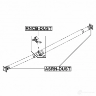 Карданный подшипник FEBEST F4F 6OSJ 4056111116204 rncbdust 54507126 - Изображение 2