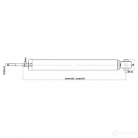 Амортизатор FEBEST 02110-007R F78KV 1G 1440023912 - Изображение 2