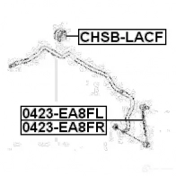 Втулка стабилизатора FEBEST 177378563 4056111017242 X0O JK chsblacf - Изображение 2