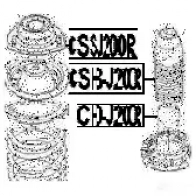 Отбойник амортизатора FEBEST 4056111078939 chdj200r SH YDQ6E 317769822 - Изображение 2