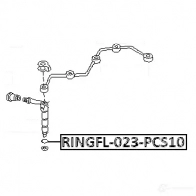 Кольцо форсунки FEBEST TXOJP X ringfl023pcs10 1436947754 - Изображение 2