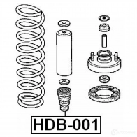 Отбойник амортизатора FEBEST 4056111002477 IUG 0D 3826583 hdb001 - Изображение 2