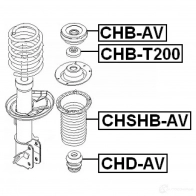 Крепление амортизаторов FEBEST 97283941 chbav 4056111017891 PXY YGRP - Изображение 2