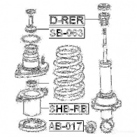 Отбойник амортизатора FEBEST XGP HS hdrer 4056111055879 3826579 - Изображение 2
