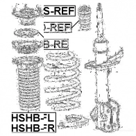 Отбойник амортизатора FEBEST hdref 4056111055688 3826578 WW6 RFPY - Изображение 2
