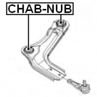 Сайлентблок FEBEST T9A 6O chabnub 4056111041254 3825901 - Изображение 2