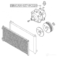 Уплотнительное кольцо трубки кондиционера FEBEST 9 EWJ0R0 ringah027pcs10 1436947106 - Изображение 2