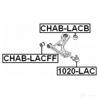 Сайлентблок FEBEST IP Z5B 4056111017808 chablacff 3825899 - Изображение 2