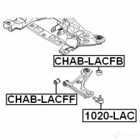 Сайлентблок FEBEST 4056111017679 7 R8MKB 3825898 chablacfb - Изображение 2
