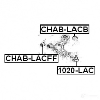 Сайлентблок FEBEST chablacb 4056111017778 3825897 UR U2T - Изображение 2