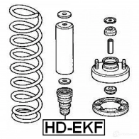 Отбойник амортизатора FEBEST hdekf 4056111071824 2M8 9KMD 3826570 - Изображение 2