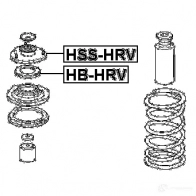 Опорный подшипник FEBEST 3826542 4056111059693 84NVX W hbhrv - Изображение 2