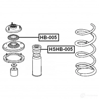 Опорный подшипник FEBEST 4056111026909 hb005 3K LSR5K 3826538 - Изображение 2