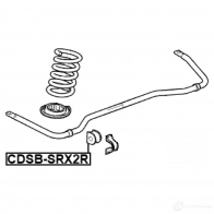 Втулка стабилизатора FEBEST H3913 2 cdsbsrx2r 1438284314 - Изображение 2