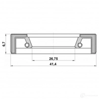 Ремкомплект рулевой рейки FEBEST 4S LGU 3825314 95fay28410707x 4056111088884 - Изображение 2