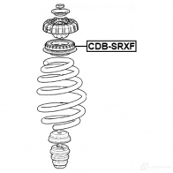 Опорный подшипник FEBEST cdbsrxf 1437403753 L KC0C - Изображение 2