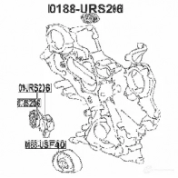 Натяжитель приводного ремня FEBEST BC UMRF 0190urs206 3821804 4056111102375 - Изображение 2