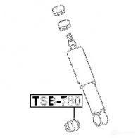 Распорная втулка амортизатора FEBEST 3830134 4056111015453 CS QZ5 tsb780 - Изображение 2