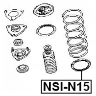 Тарелка пружины FEBEST nsin15 3828801 2UL RZ 4056111055787 - Изображение 2