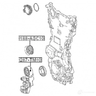 Обводной ролик приводного ремня FEBEST 0188asc10 1436948148 DTPJ CK2 - Изображение 2