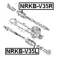 Пыльник рулевой рейки FEBEST nrkbv35r NK1 ICX4 3828596 4056111024882 - Изображение 2