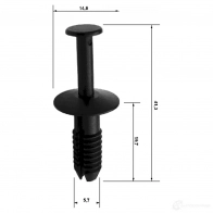 Пружинный зажим, буфер FEBEST 2IYI G7 88570-034 1440023511 - Изображение 2