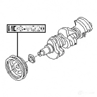 Шкив коленвала FEBEST D 85XI ndsvq20 3828434 4056111015798 - Изображение 2