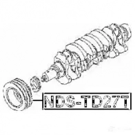 Шкив коленвала FEBEST 3828432 4056111015811 ndstd27t TN Z5S7C - Изображение 2