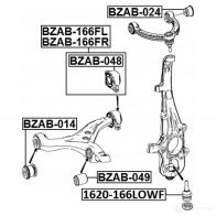 Сайлентблок FEBEST BBZ8 JR6 4056111106328 bzab049 3825828 - Изображение 2