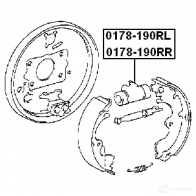 Рабочий тормозной цилиндр FEBEST 4056111015033 3821663 1PX NJ2Z 0178190rr - Изображение 2