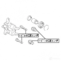 Направляющий болт тормозного суппорта FEBEST 0174nze120f 4056111021485 6UV ZI 3821491 - Изображение 2