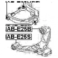 Ремкомплект шаровой опоры FEBEST nbjbe25 1424431074 4056111078267 N60 GO - Изображение 2