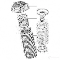 Крепление амортизаторов FEBEST 4056111053295 8 0YVT0 bmssx5r 3825780 - Изображение 2