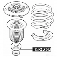 Отбойник амортизатора FEBEST bmdf20f 4056111110103 3825750 NG VAFC - Изображение 2