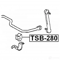 Втулка стабилизатора FEBEST 2 UU8A 4056111034027 tsb280 3830087 - Изображение 2