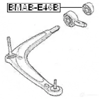 Сайлентблок FEBEST bmabe46b 4056111072081 3825742 X NONYYF - Изображение 2