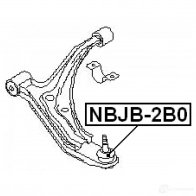 Ремкомплект шаровой опоры FEBEST K FUQF nbjb2b0 3828388 4056111054384 - Изображение 2