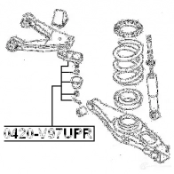 Шаровая опора FEBEST 0420v97upr 3823101 4056111074658 Z 67WO - Изображение 2