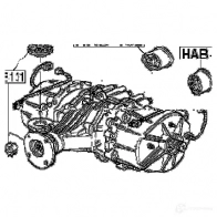 Крепление дифференциала FEBEST hab133 4056111082332 0 NQ4O 1270606202 - Изображение 2