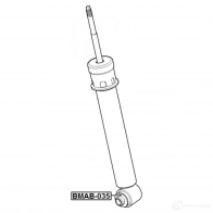 Втулка амортизатора FEBEST VII VO4Z bmab035 3825725 4056111101101 - Изображение 2