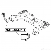 Сайлентблок FEBEST 3828338 4056111062396 Y G6EAP nabnmkit - Изображение 2