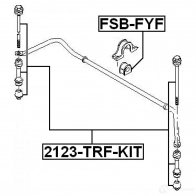 Втулка стабилизатора FEBEST 7 HZ2O 4056111034331 fsbfyf 3826361 - Изображение 2