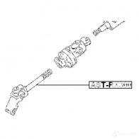 Вал карданный рулевой нижний FEBEST ASTRX300 7LYH6M 7 4056111052908 3825676 - Изображение 2