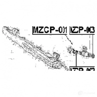 Кольцо кронштейна форсунки FEBEST 3827872 2 XCV5 4056111060989 mzcp002 - Изображение 2