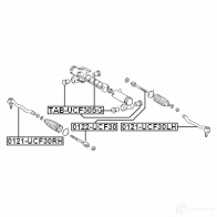 Рулевая тяга FEBEST 3821170 0122ucf30 Z T9DEF0 4056111102795 - Изображение 2