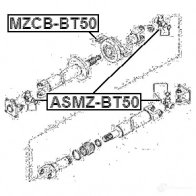 Карданный подшипник FEBEST 3827866 YO PROT mzcbbt50 4056111080352 - Изображение 2