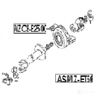 Карданный подшипник FEBEST CGR BIZQ mzcbb2500 4056111084831 3827865 - Изображение 2