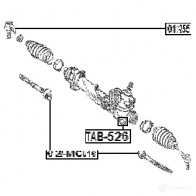 Рулевая тяга FEBEST 8L70 N 0122mcu10 3821164 4056111075259 - Изображение 2
