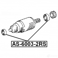 Подшипник FEBEST as60032rs 3825567 1FZY H6 4056111019659 - Изображение 2