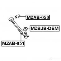 Ремкомплект шаровой опоры FEBEST 3827863 mzbjbdem 4056111010410 EI N64I - Изображение 2